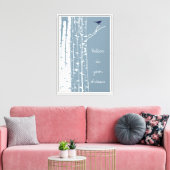 berkboom canvas afdruk (Insitu (Woonkamer))