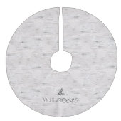 Berkboom Natuurlijke Kerstnaam Buitenvakantie Imitatie Linnen Kerstboom Kleed (Voorkant)