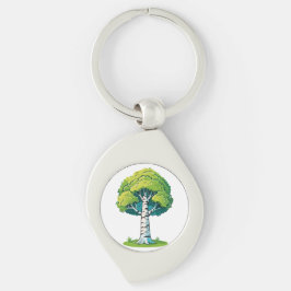 Berkboom Sleutelhanger