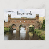 Berkel Gate Zutphen Netherlands Briefkaart (Voorkant)