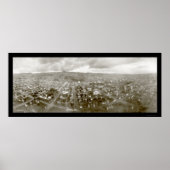 Berkeley Airship Photo 1908 Poster (Voorkant)