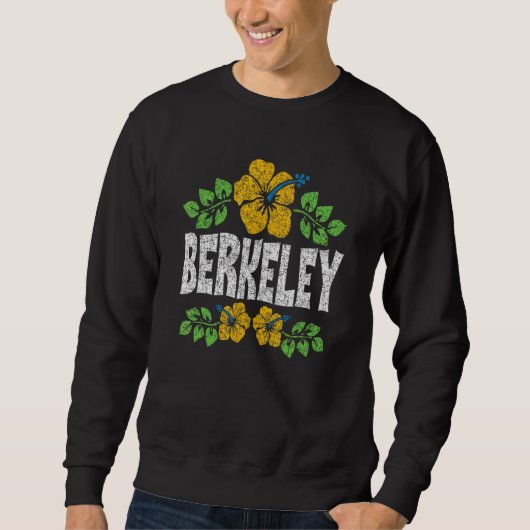 Berkeley Bloemen Versleten Kleurprint Trui (Voorkant)