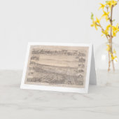 Berkeley, CA. Panoramische Kaart 1891 (Herstelde (Gele Bloem)