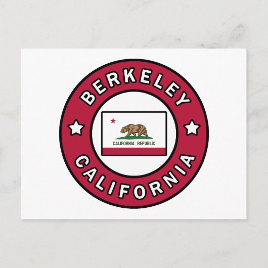 Berkeley California Briefkaart (Voorkant)