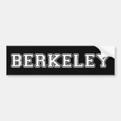 Berkeley California Bumpersticker (Voorkant)