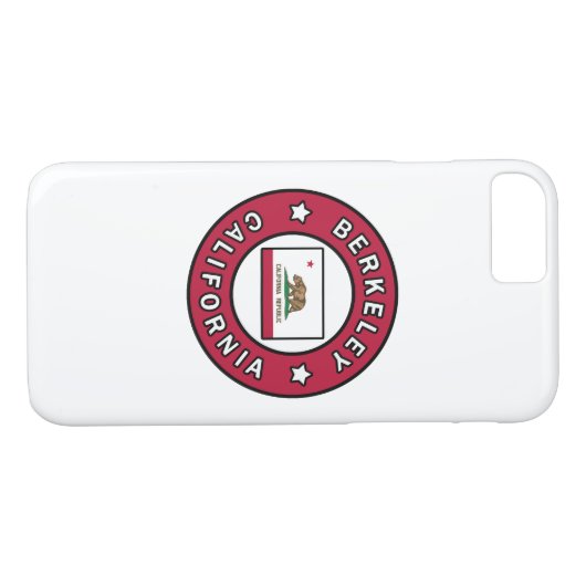 Berkeley California Case-Mate iPhone Case (Achterkant (Horizontaal))