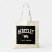 Berkeley California  Distress Sports D Tote Bag (Achterkant)