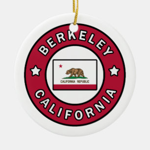 Berkeley California Keramisch Ornament