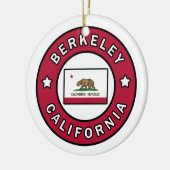 Berkeley California Keramisch Ornament (Links)