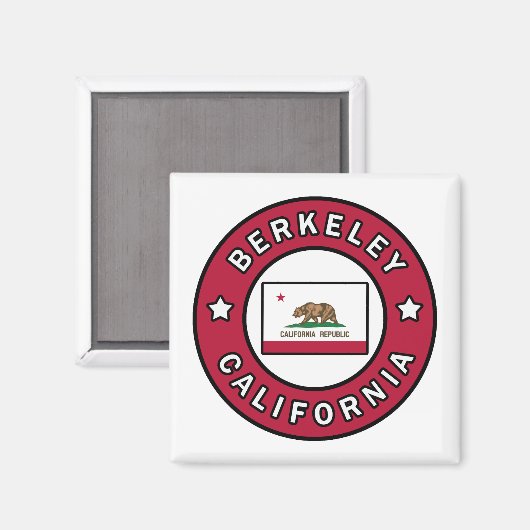 Berkeley California Magneet (Voorkant / Achterkant)
