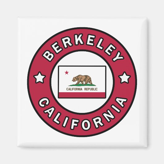 Berkeley California Magneet (Voorkant)