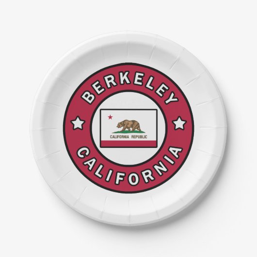Berkeley California Papieren Bordje (Voorkant)