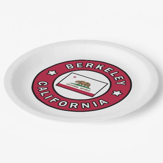 Berkeley California Papieren Bordje (Gekanteld)