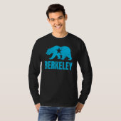 Berkeley California Republic Bear Distressed Vinta T-shirt (Voorkant volledig)