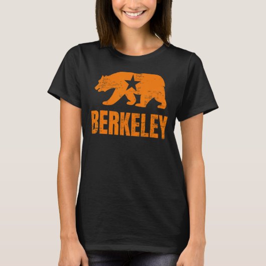 Berkeley California Republic Beer Noodlijdende Vin T-shirt (Voorkant)