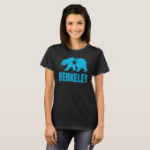 Berkeley California Republic Beer Noodlijdende Vin T-shirt (Voorkant volledig)