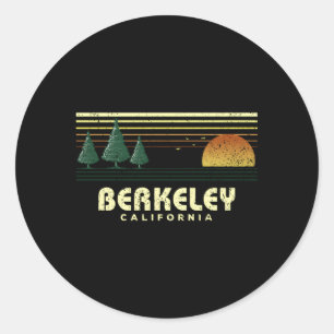 Berkeley California Ronde Sticker