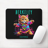 Berkeley California USA Leuke Schattigee kleurrijk Muismat (Met muis)