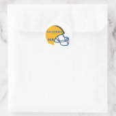 Berkeley Californië CA Football Helm Logo Ronde Sticker (Tas)