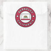 Berkeley Californië Ronde Sticker (Tas)