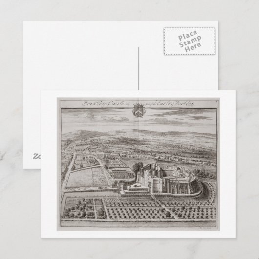Berkeley Castle, Seat of the Earl of Berkeley Briefkaart (Voorkant / Achterkant)