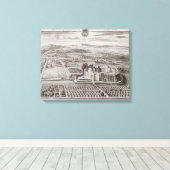 Berkeley Castle, Seat of the Earl of Berkeley Canvas Afdruk (Insitu (Houten vloer))