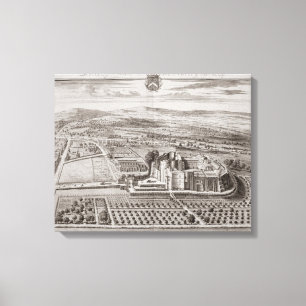 Berkeley Castle, Seat of the Earl of Berkeley Canvas Afdruk