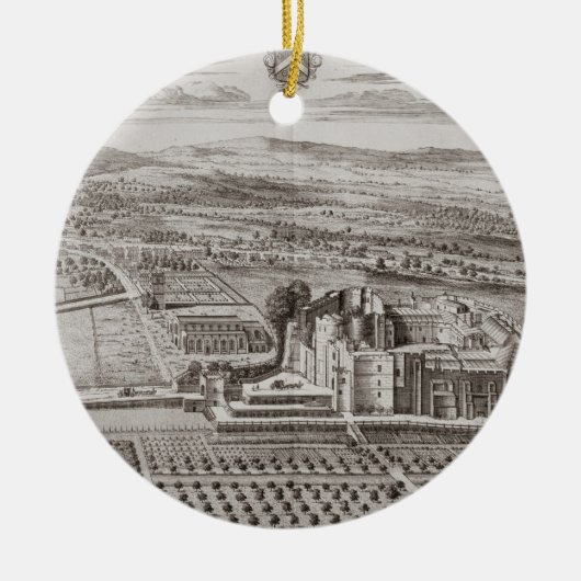 Berkeley Castle, Seat of the Earl of Berkeley (eng Keramisch Ornament (Voorkant)