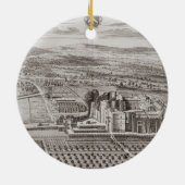 Berkeley Castle, Seat of the Earl of Berkeley (eng Keramisch Ornament (Achterkant)