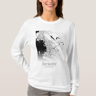 Berkeley City Map T-shirt