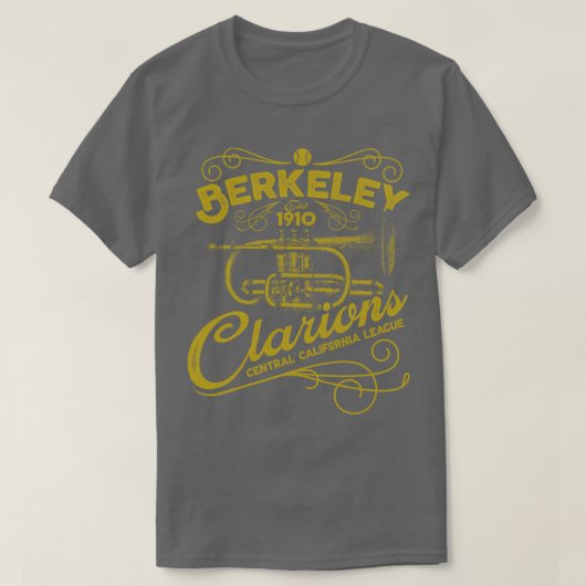 Berkeley Clarions T-shirt (Design voorkant)