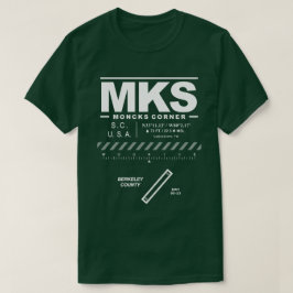 Berkeley County Airport MKS T-shirt