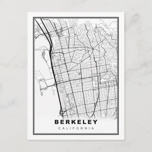 Berkeley Kaart (Voorkant)