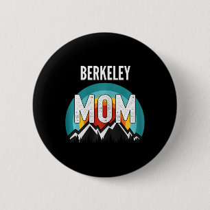 Berkeley Mom Mama Mom Moederdag Ronde Button 5,7 Cm