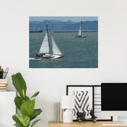 Berkeley Sailships Poster (Thuiskantoor)