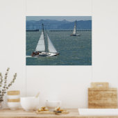 Berkeley Sailships Poster (Keuken)