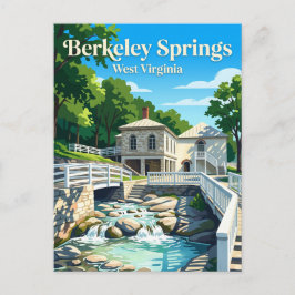 Berkeley Springs State Park VS Briefkaart