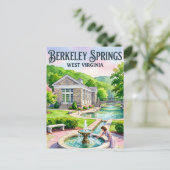 Berkeley Springs State Park VS Briefkaart (Staand voorkant)