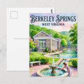 Berkeley Springs State Park VS Briefkaart (Voorkant / Achterkant)