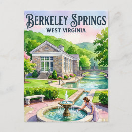 Berkeley Springs State Park VS Briefkaart