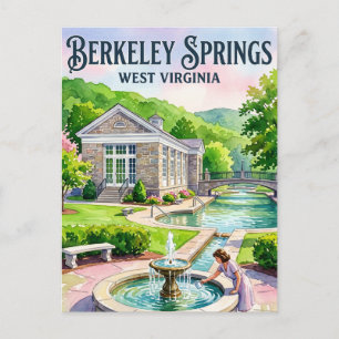 Berkeley Springs State Park VS Briefkaart
