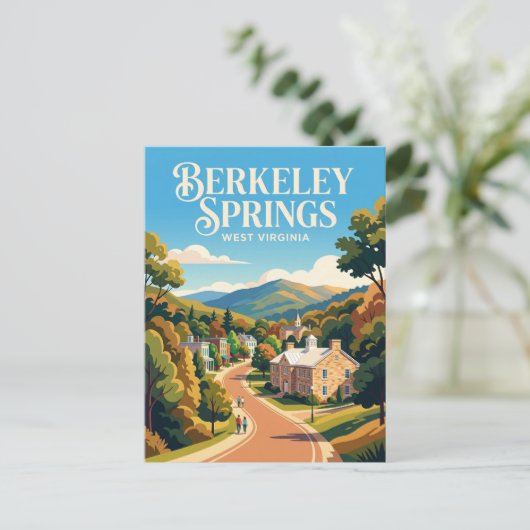 Berkeley Springs VS Briefkaart (Staand voorkant)