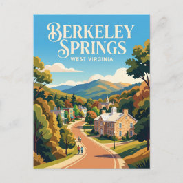 Berkeley Springs VS Briefkaart