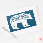 Berkeley Springs West Virginia Beer Rechthoekige Sticker (Envelop)