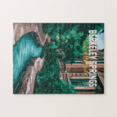 Berkeley Springs West Virginia Illustratie Reis Legpuzzel (Horizontaal)
