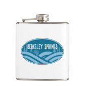 Berkeley Springs West Virginia Outdoors Heupfles (Voorkant)