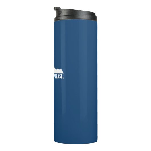 Berkeley Springs West Virginia Please Thermosbeker (Geroteerd rechts)