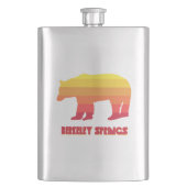 Berkeley Springs West Virginia Rainbow Beer Flacon (Voorkant)