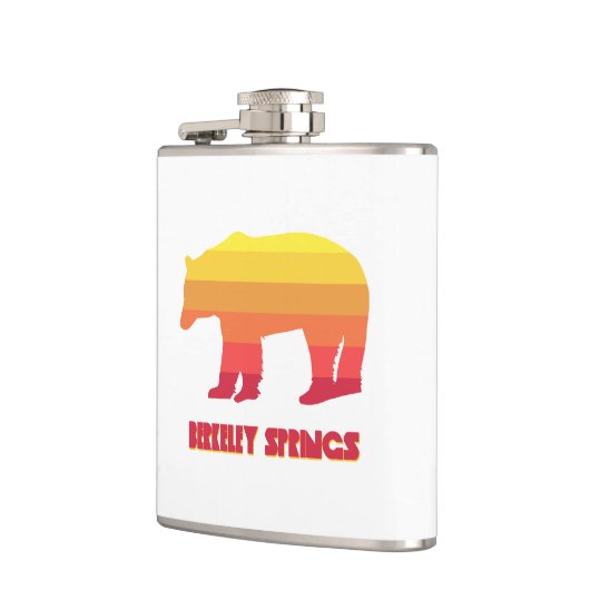 Berkeley Springs West Virginia Rainbow Beer Heupfles (Links)