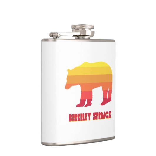 Berkeley Springs West Virginia Rainbow Beer Heupfles (Rechts)